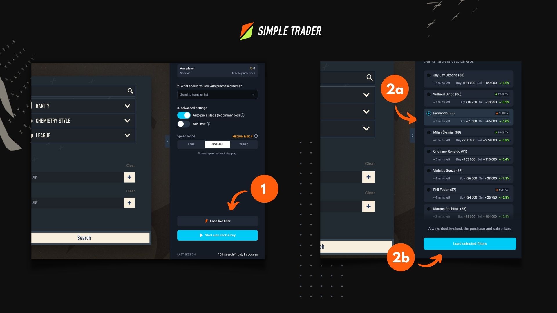 Sniping Filters  FUT Trading Methods